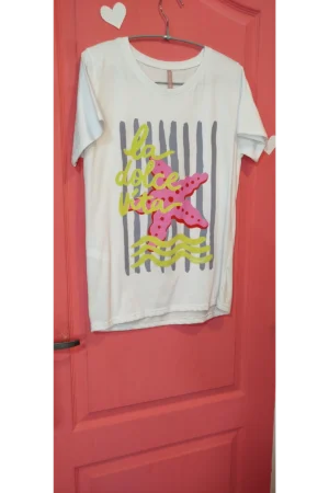Remera Estampada Talle M